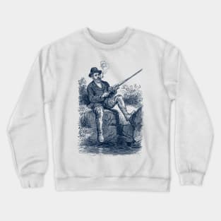 Fishing / Vintage Fisherman / Fishing Design Crewneck Sweatshirt